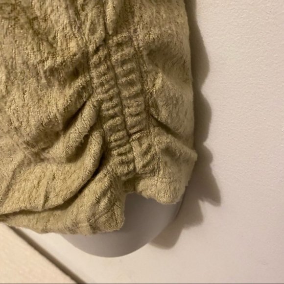 Anthropologie Saturday Sunday Rhea Boat-Neck Soft Plush Ruched Top Size Medium - Picture 9 of 14